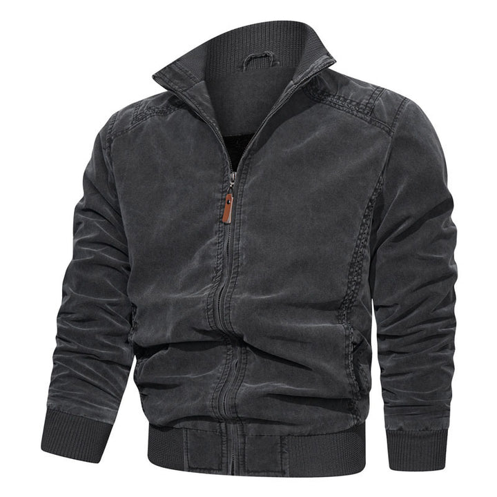 Herren Sportliche Bikerjacke Drune