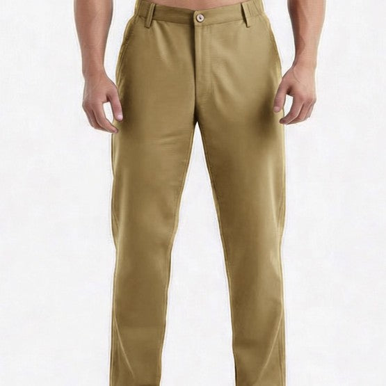 Herren Relaxed-Fit Loungehose in Chino‑Optik mit Komfortbund Drune