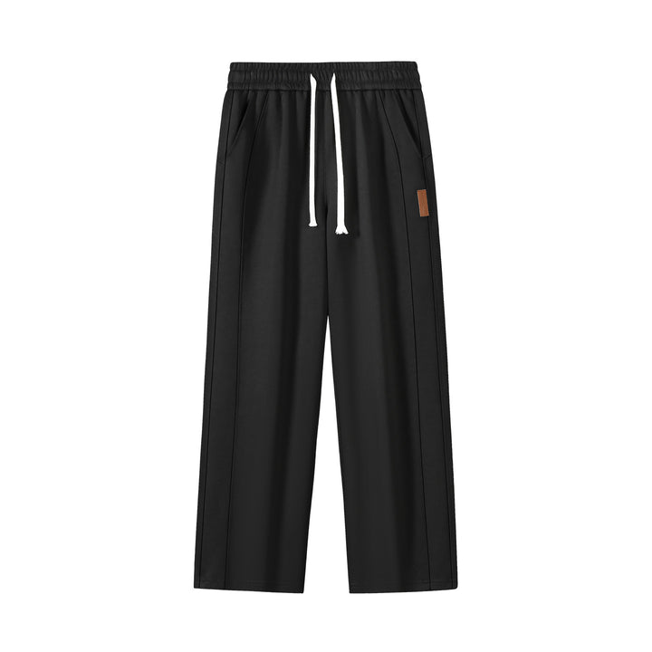 Damen Weite Lounge-Sweathose mit Tunnelzug und geradem Bein Drune