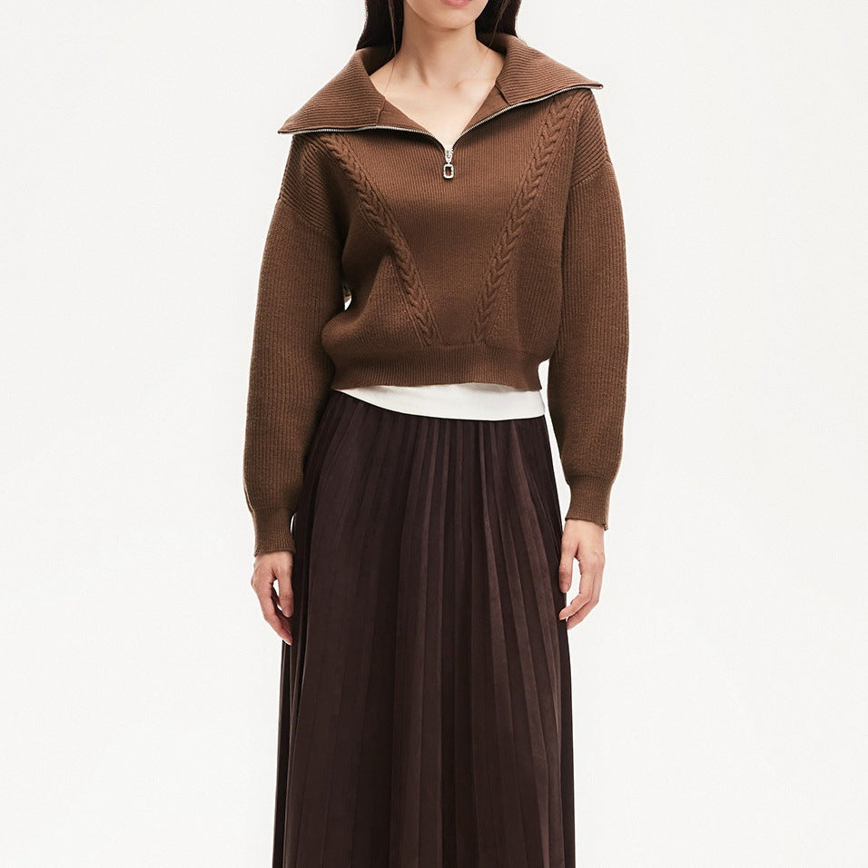 Damen Modischer Pullover Drune