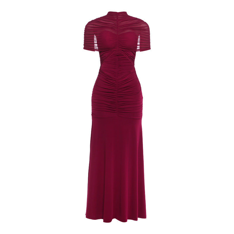 Damen Glamouröses Abendkleid mit figurbetontem Design und Cut-Outs Drune