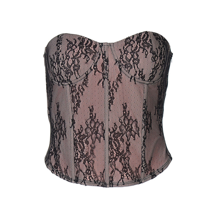 Damen Spitzen-Corsage Drune