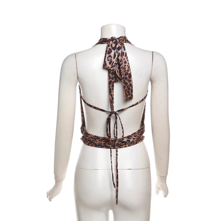 Damen Scarf mit modernem Leopardenmuster Drune