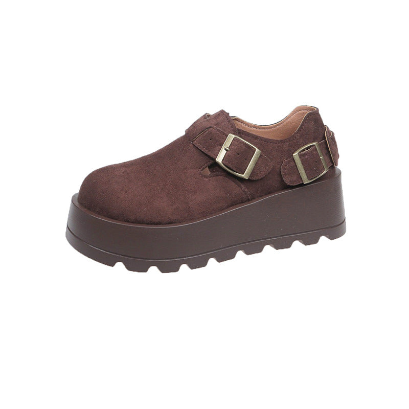 Damen Clogs mit modischem Schnallen-Design und gepolsterter Sohle Drune