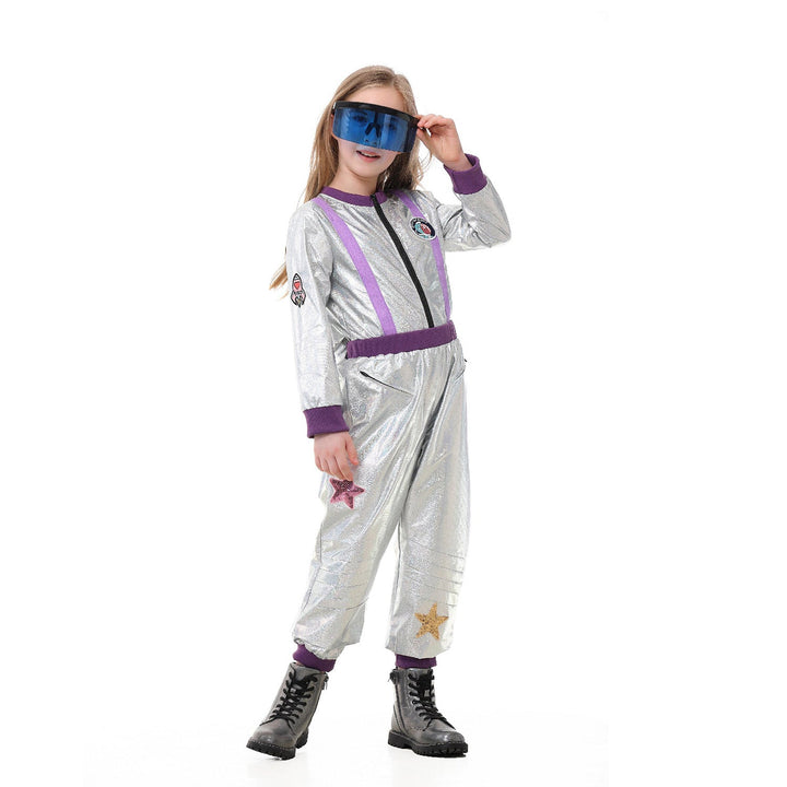 Jungen-Raumanzug mit schimmernden Details Drune