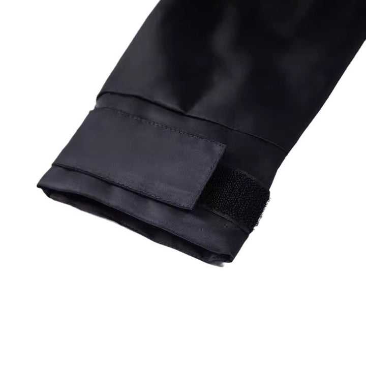 Herren wasserabweisender Utility-Blouson mit Stehkragen, Känguru‑ und Patten‑Taschen Drune