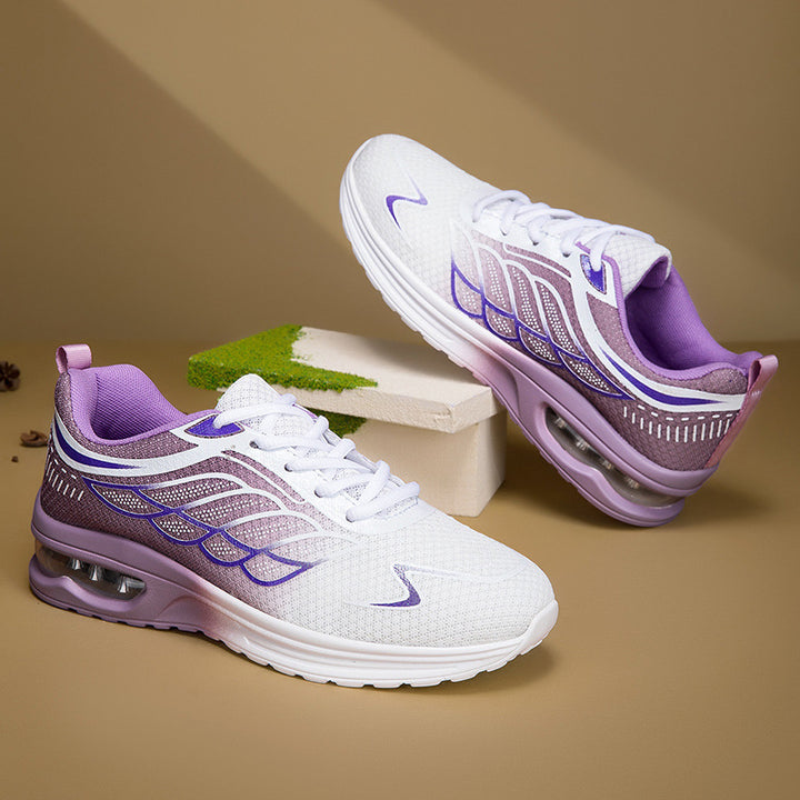 Damen nan atmungsaktive Laufsneaker mit Luftkammerdämpfung und gepolstertem Memory-Fußbett Drune