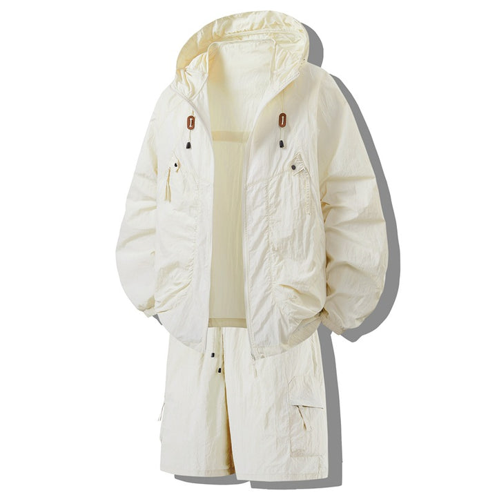 Damen Leichtgewichtige Outdoor-Jacke mit Shorts