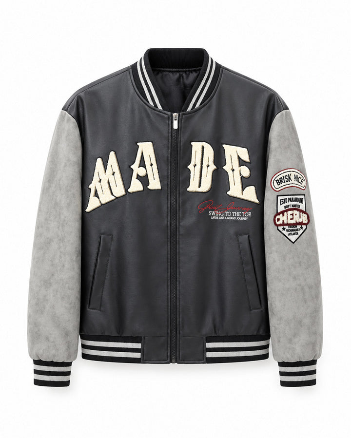 Damen Modische Freizeit-Bomberjacke Drune