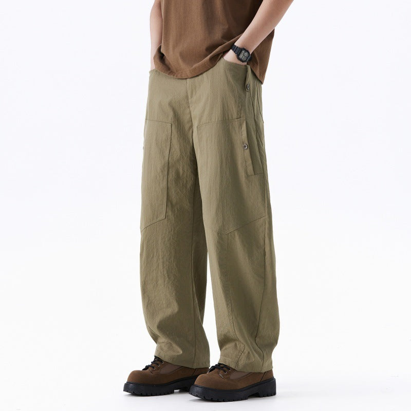Damen Bequeme Cargo-Hose Drune