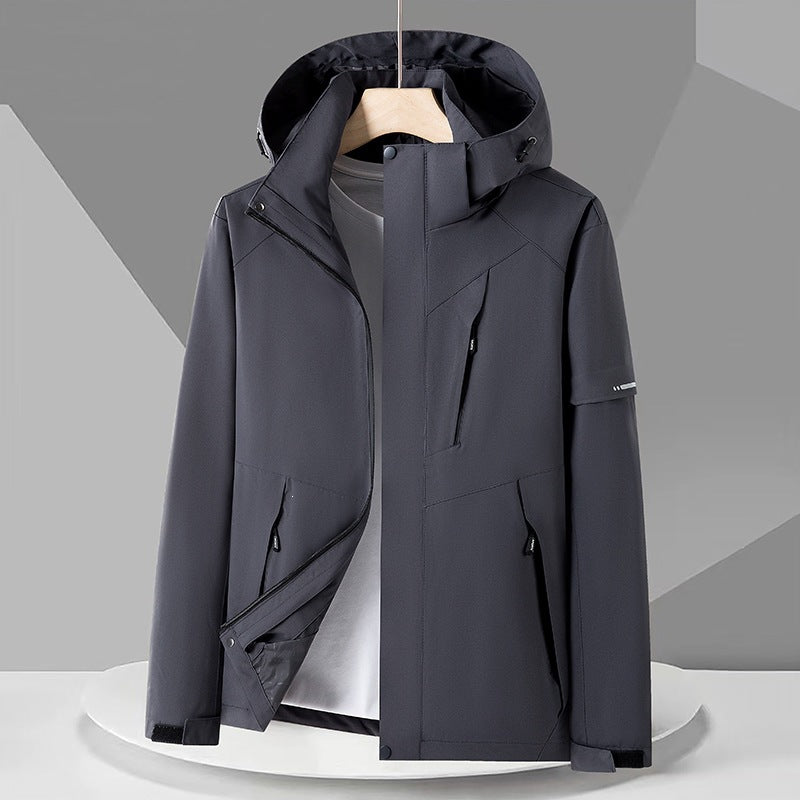 Damen Funktionsjacke mit verstellbarem Kapuzenzug Drune 1787710260