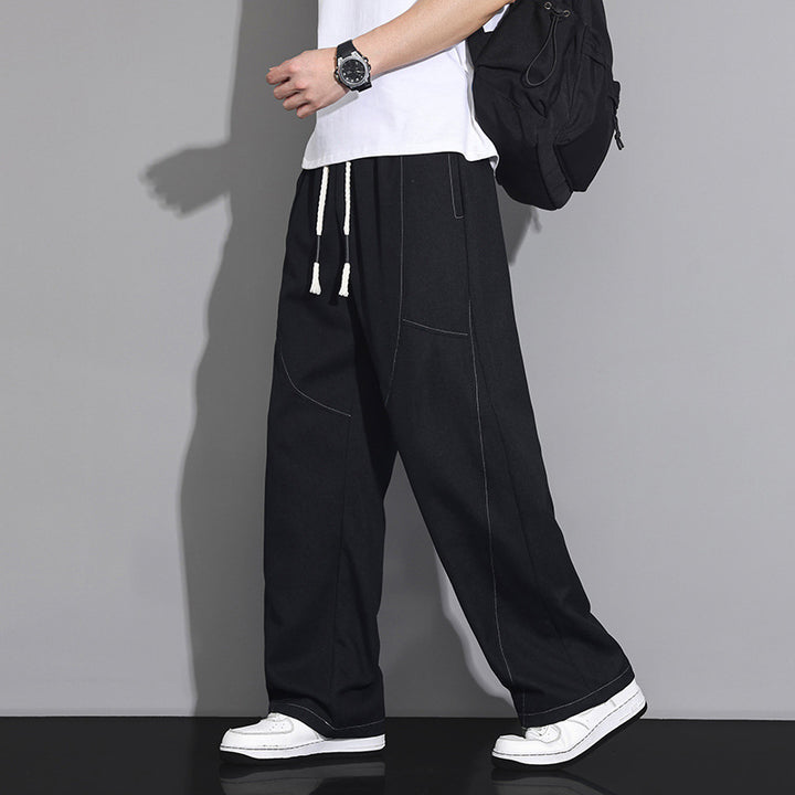 Herren Bequeme Cargo-Hose mit weitem Schnitt und praktischen Taschen