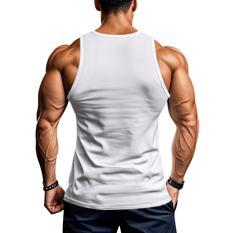 Herren atmungsaktives Fitness Tanktop mit Racerback-Schnitt Drune