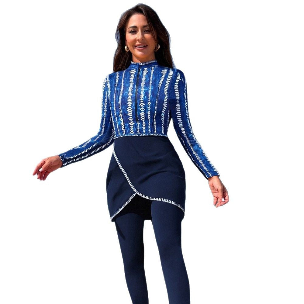 Damen Modisches Badeanzug-Set Drune