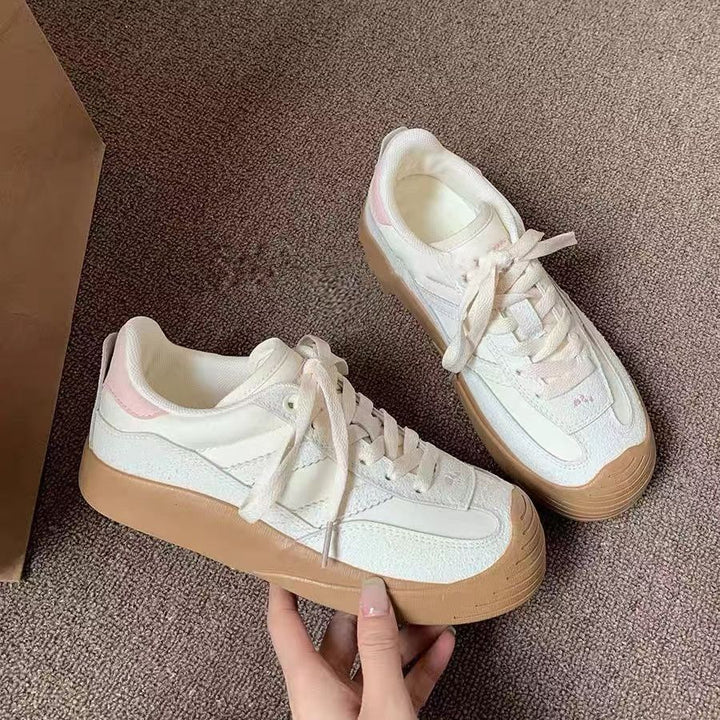 Damen Komfortable Sneaker mit atmungsaktiver Oberflächenstruktur und dämpfender Sohle Drune