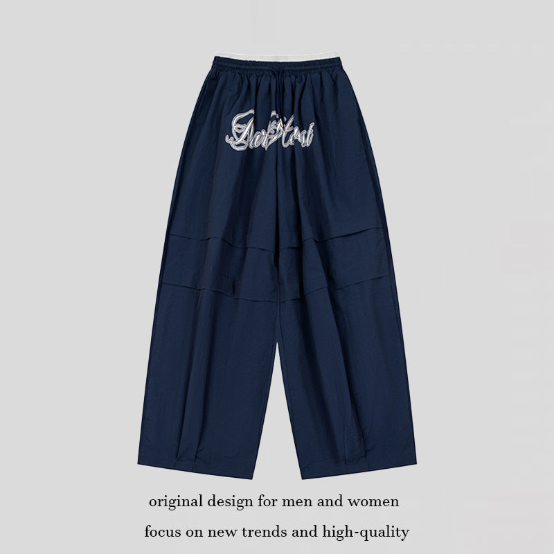 Damen Palazzo-Hose mit Stufen-Optik und hohem Komfortbund Drune