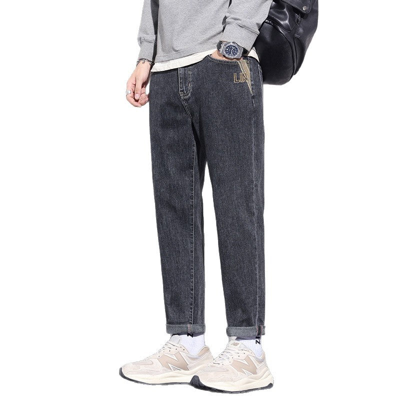 Herren Bequeme und modische Relaxed Fit Jeans Drune