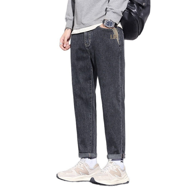 Herren Bequeme und modische Relaxed Fit Jeans Drune