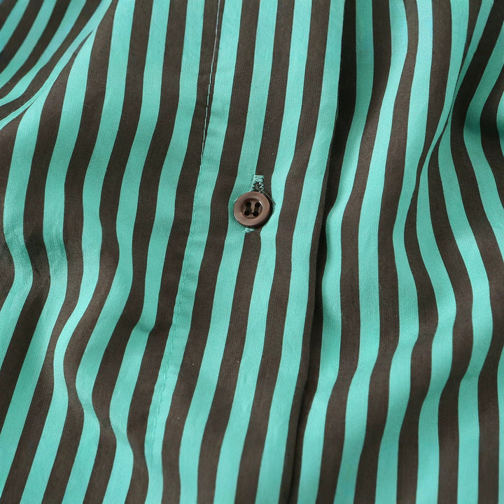 Damen Oversize-Hemdbluse mit asymmetrischem Saum und diagonalem Taschen-Detail Drune