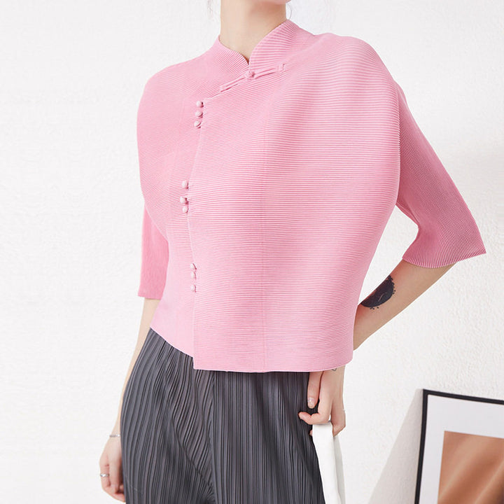 Damen Stylische Tunika mit asymmetrischem Schnitt Drune