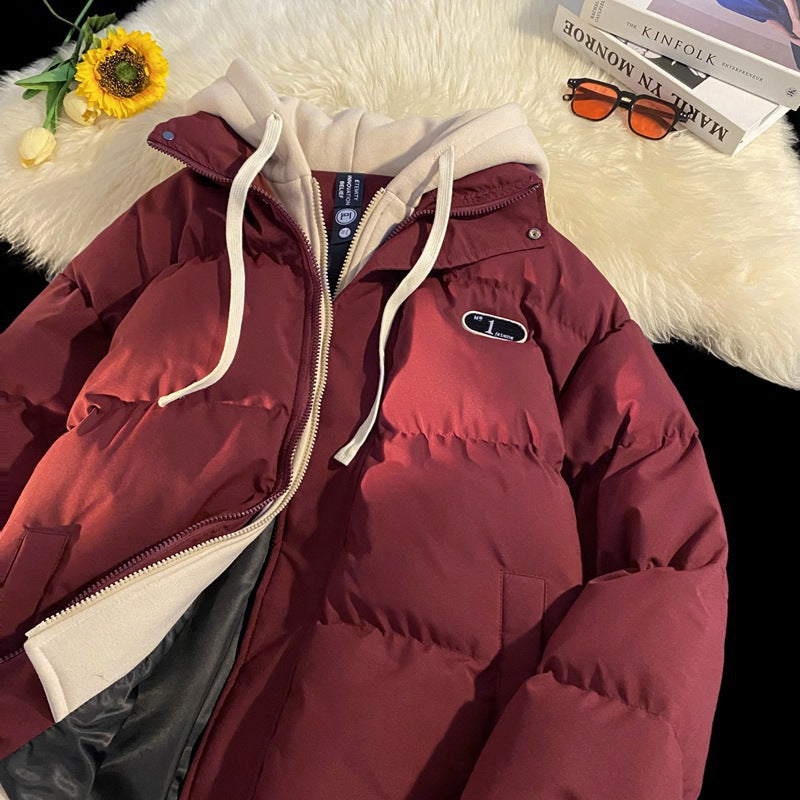 Damen Wattierte Parka-Jacke Drune