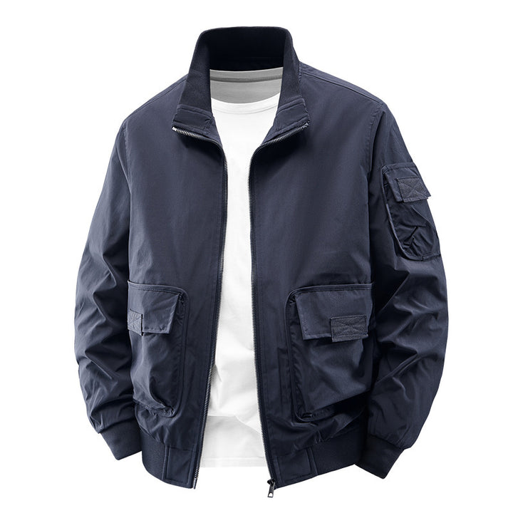 Herren praktische Bomberjacke mit Taschen Drune