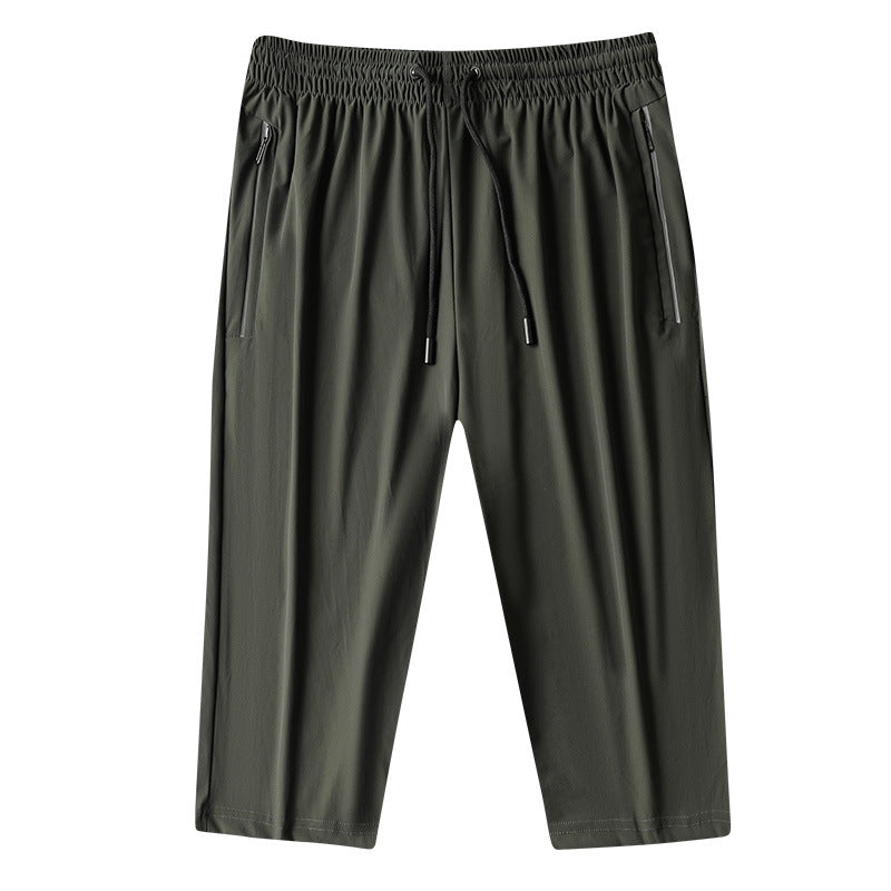 Herren Sportliche Jogginghose mit verstellbarem Bund Drune