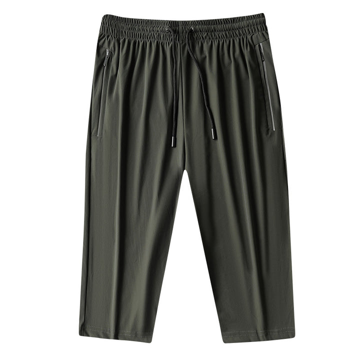 Herren Sportliche Jogginghose mit verstellbarem Bund Drune