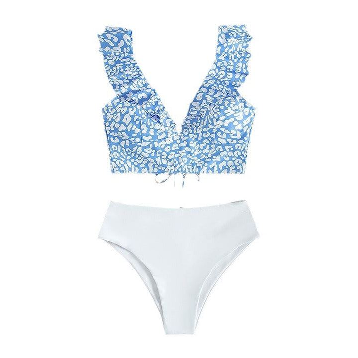 Damen Tiermuster Crop Top Drune