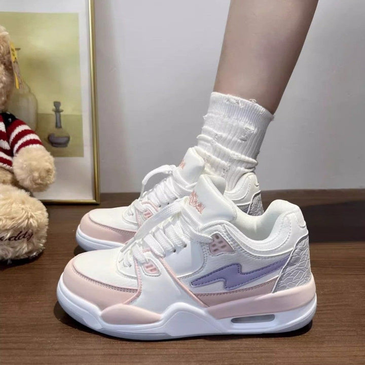 Damen Sportliche Sneakers mit atmungsaktivem Obermaterial und dämpfenden Eigenschaften Drune