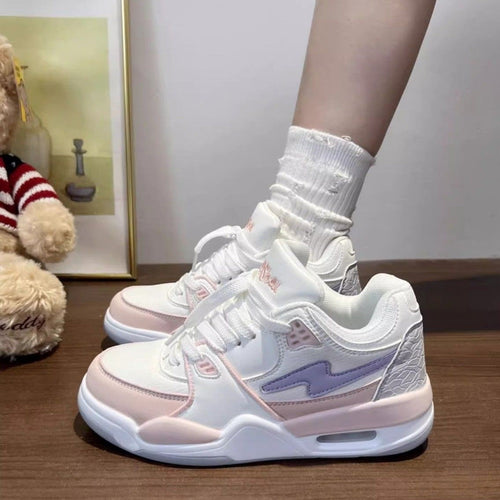 Damen Sportliche Sneakers mit atmungsaktivem Obermaterial und dämpfenden Eigenschaften Drune