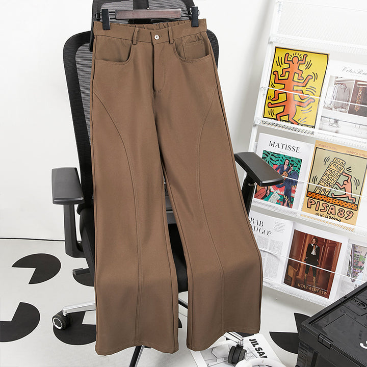 Damen Elegante und bequeme Weitbein-Hose Drune