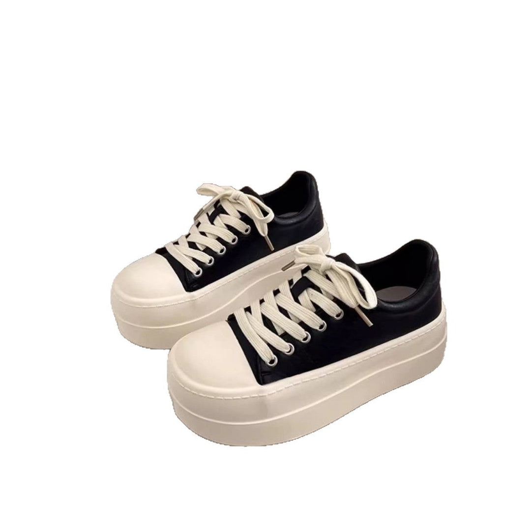 Damen Sneaker mit modischer Plateau-Sohle Drune