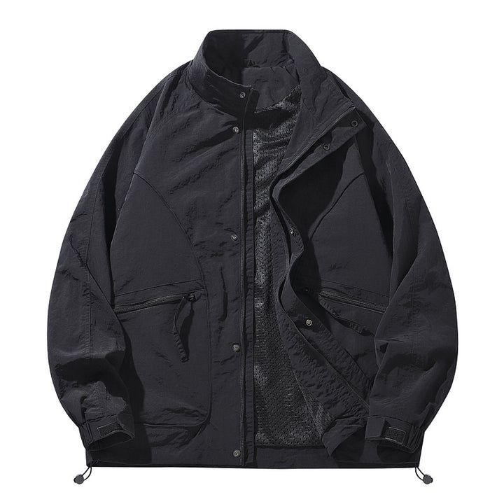 Herren Leichte Übergangsjacke mit vielseitigen Taschen Drune