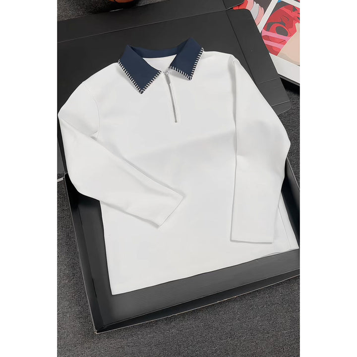 Damen Elegante Freizeitjacke mit Stehkragen und Reißverschluss Drune