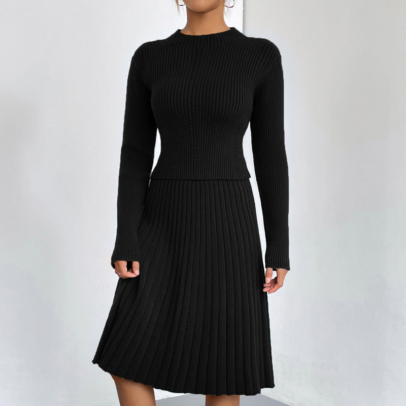 Drune | A-Linie Rock Strickpullover Set