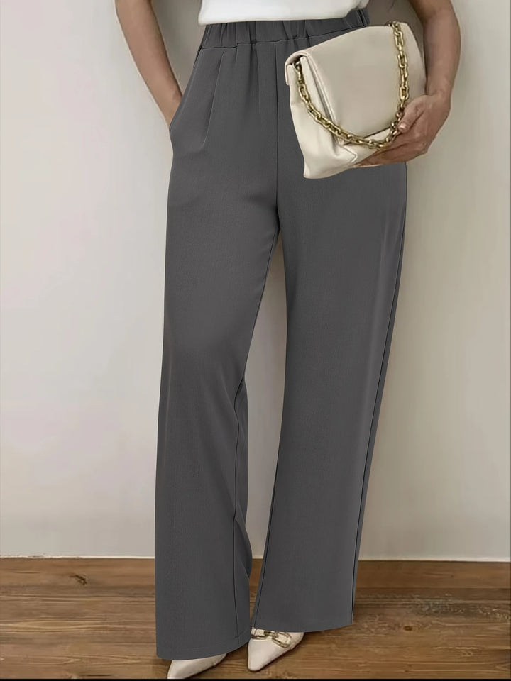 Damen weite Hochbundhose mit anspruchsvollem Schnitt Drune