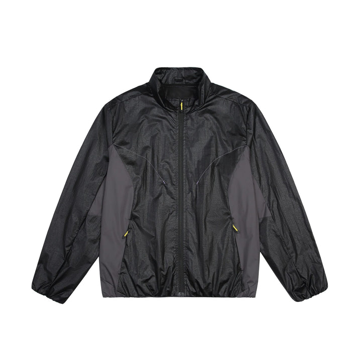 Damen Ultraleichte Lauf- und Windjacke mit Stehkragen und Mesh-Futter Drune