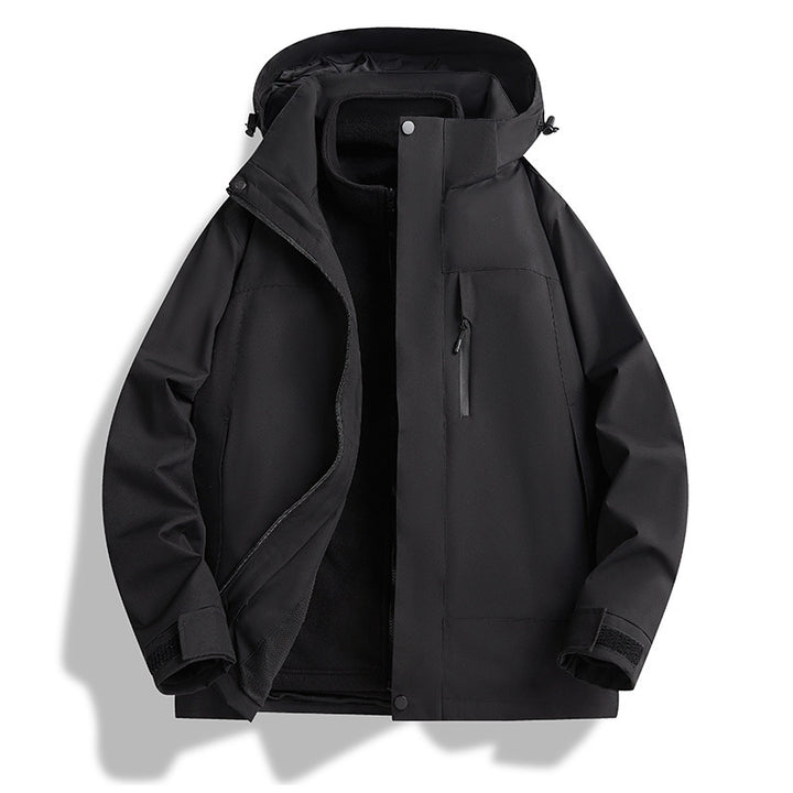 Herren Wasserfeste Funktionale Outdoor-Jacke Drune