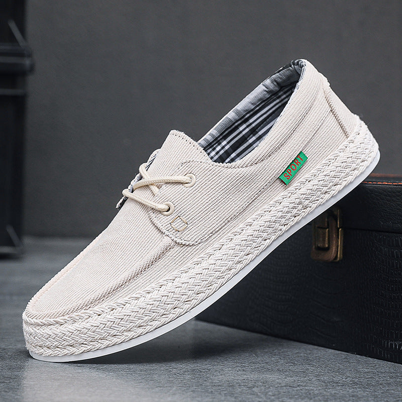 Herren Bequeme Freizeitschuhe mit Schnürung