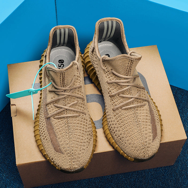 Damen Hochleistungs-Laufschuhe mit atmungsaktiver Strickoberfläche und rutschfester Sohle Drune