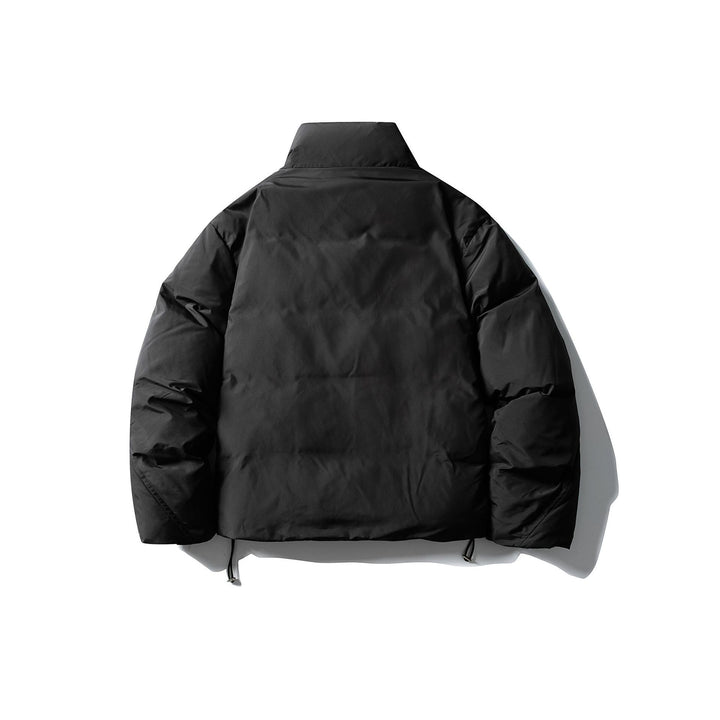 Herren Kurzboxy Isolationsjacke mit hohem Stehkragen und großen Klappentaschen Drune