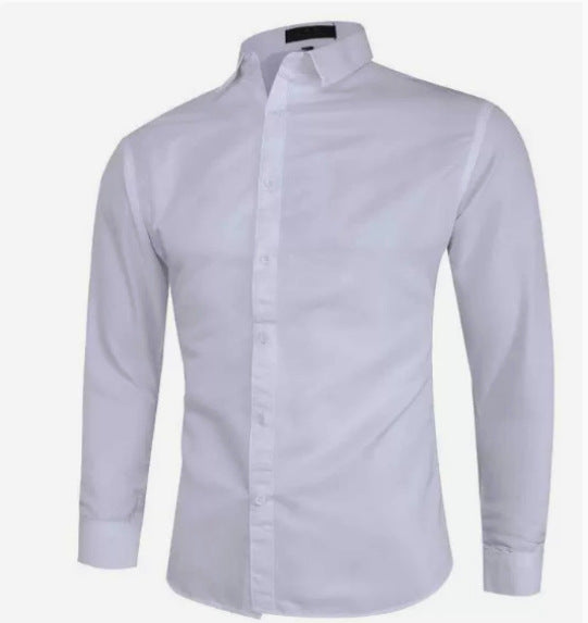 Herren nan tailliertes Anzugset aus leichtem Stretch-Twill mit Ein-Knopf-Sakko und Flat-Front-Hose Drune