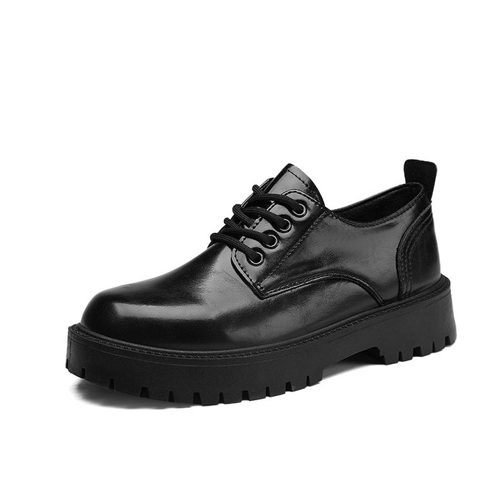 Herren robuste Derby-Schnürschuhe mit dick profilierter Gummilaufsohle und gepolstertem Komfortfußbett Drune