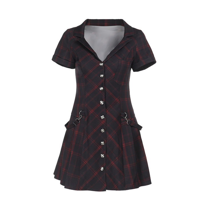Damen figurbetonte Bluse mit Rüschendetails und Schnürung Drune