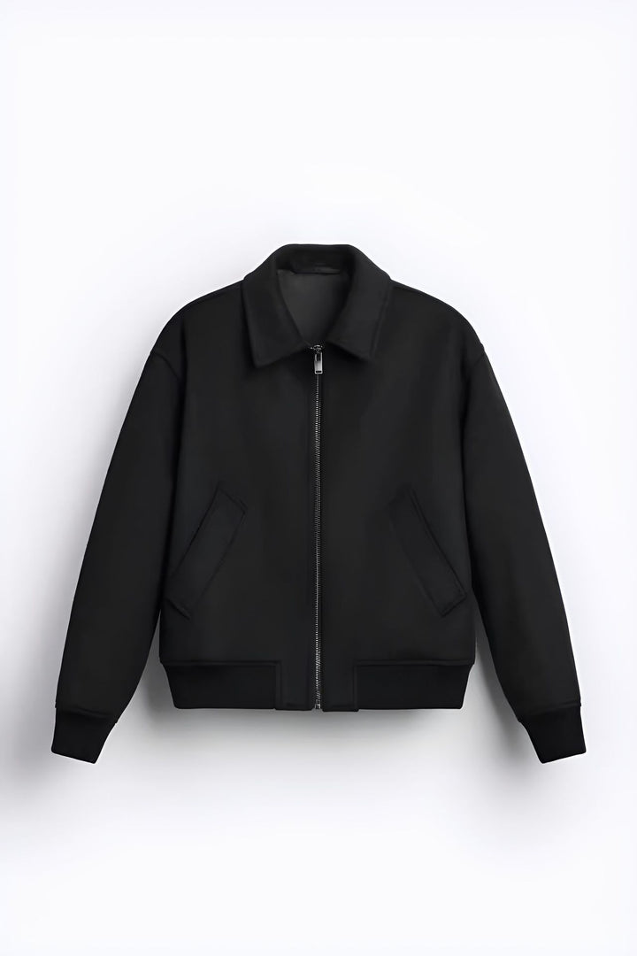 Damen Fleece-Bomberjacke mit praktischen Seitentaschen und modernem Schnitt Drune