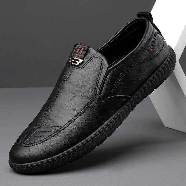 Herren Bequeme Slip-On Lederschuhe Drune 1788175441