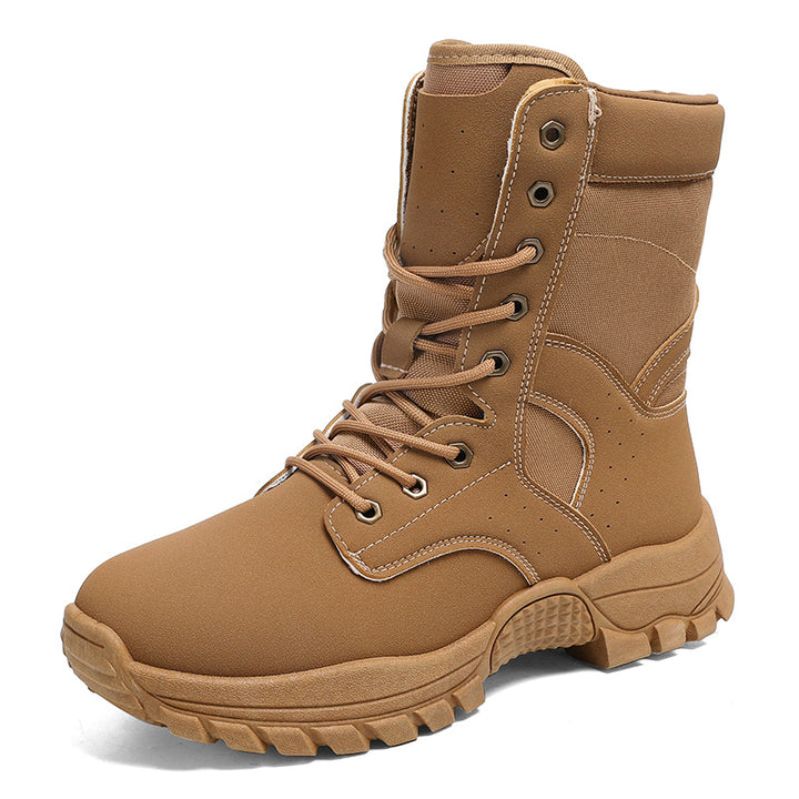 Herren Knöchelhohe Kampfstiefel mit Cordura‑Mix, verstärkter Schutzkappe und stoßdämpfender Mehrzonen‑Sohle Drune
