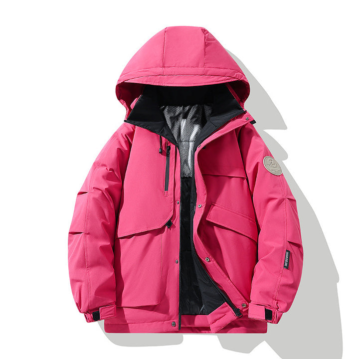 Herren Technischer Kapuzen‑Fieldparka mit Thermoisolierung, winddichter Membran und Multifachtaschen Drune