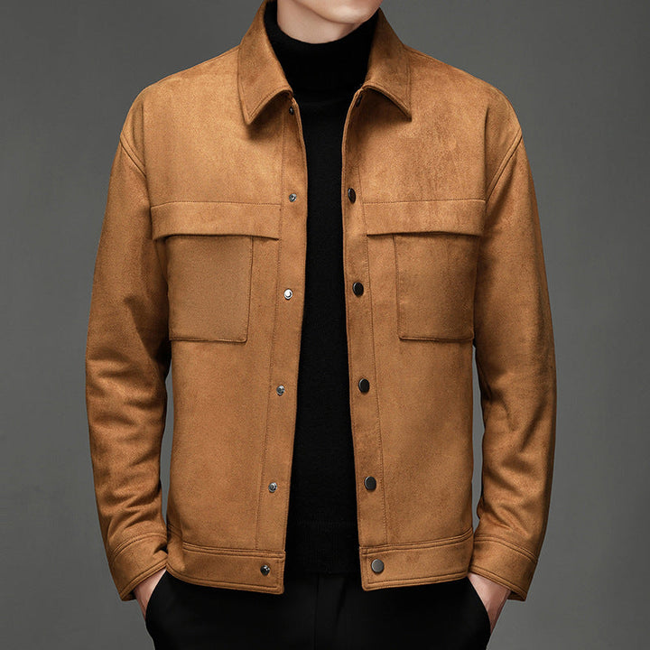 Drune | Elegante Wildleder-Jacke für Männer